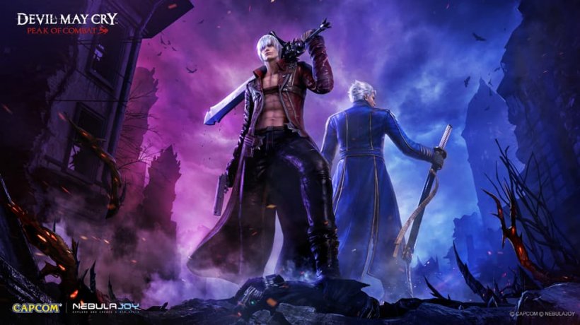 Kunstwerke von Dante und Vergil für DMC: Peak of Combat