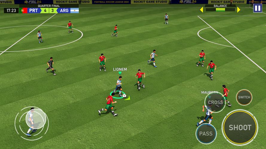 FSL 24 League : Soccer Game Ekran Görüntüsü 2