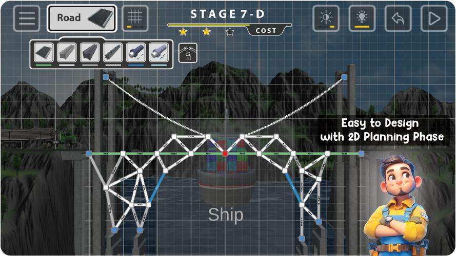Bridge Constructor应用截图第1张