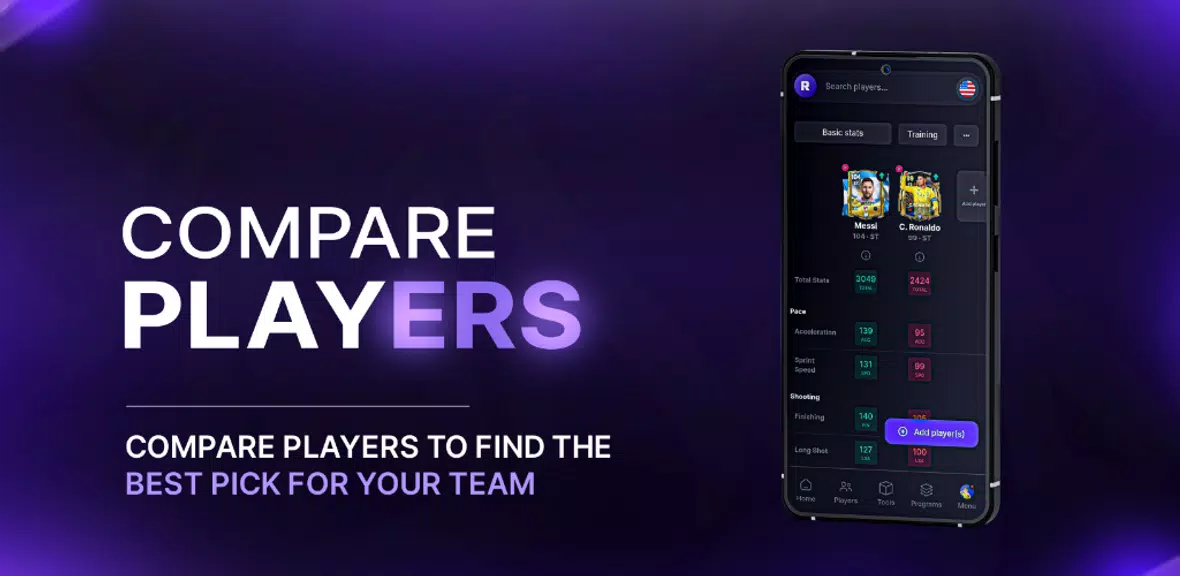 RenderZ: FC Mobile 25 Database Tangkapan skrin 3