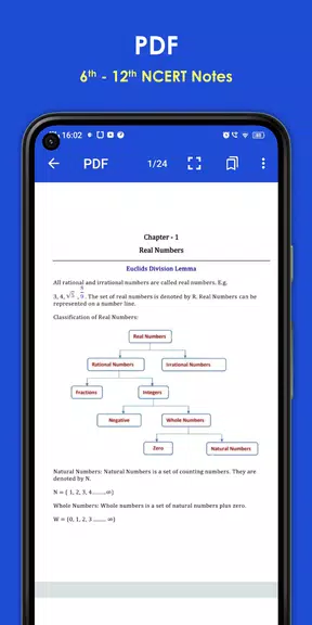 Schermata Class 12 to 6 Notes 3