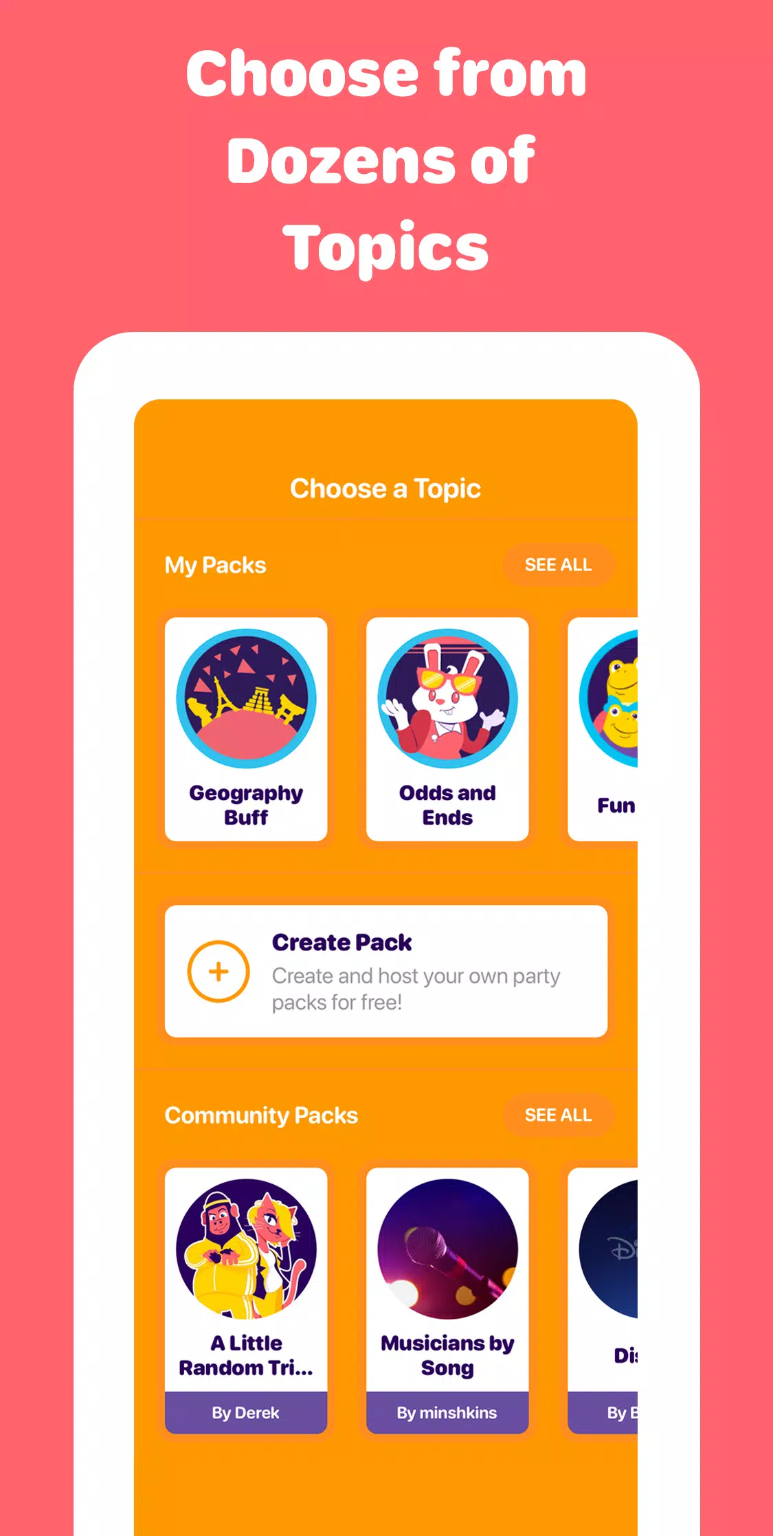 Sporcle Party ภาพหน้าจอ 1