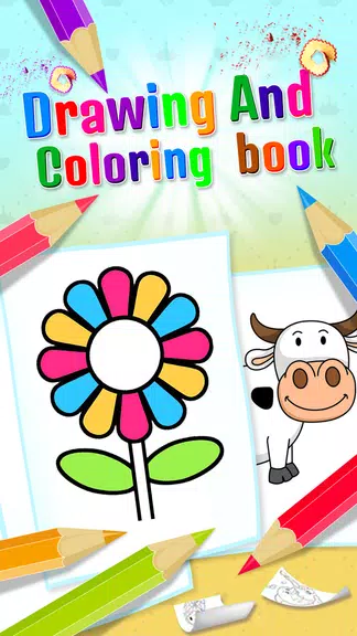 Drawing and Coloring Games Ảnh chụp màn hình 1