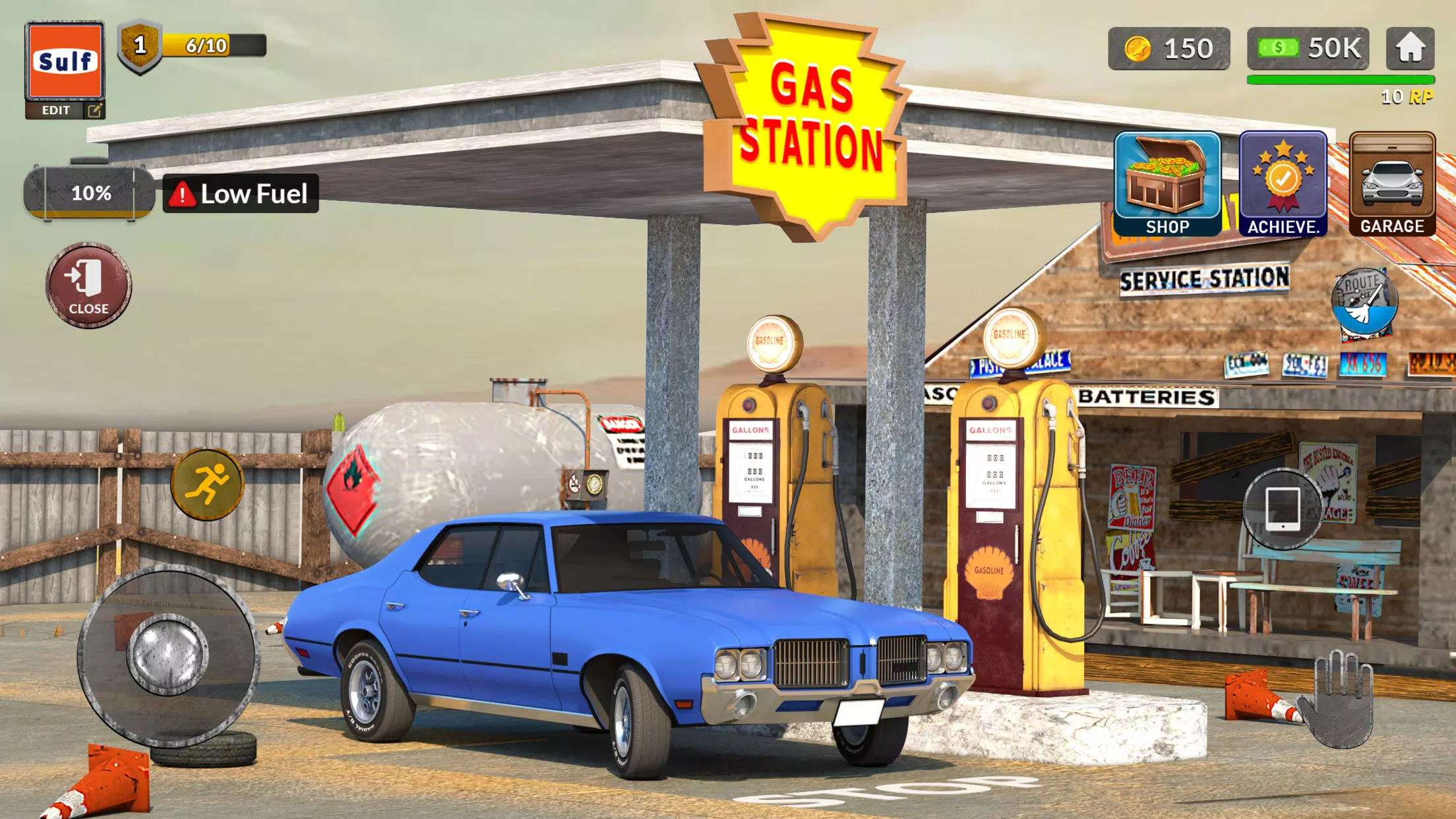 Gas Filling Junkyard Simulator स्क्रीनशॉट 0