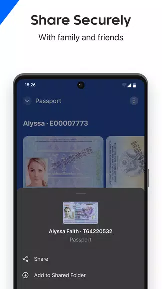 Folio: Digital Wallet App Captura de pantalla 3