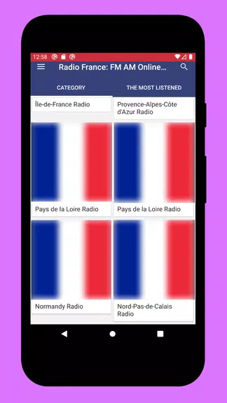 Radios France: Radio France FM Captura de pantalla 2