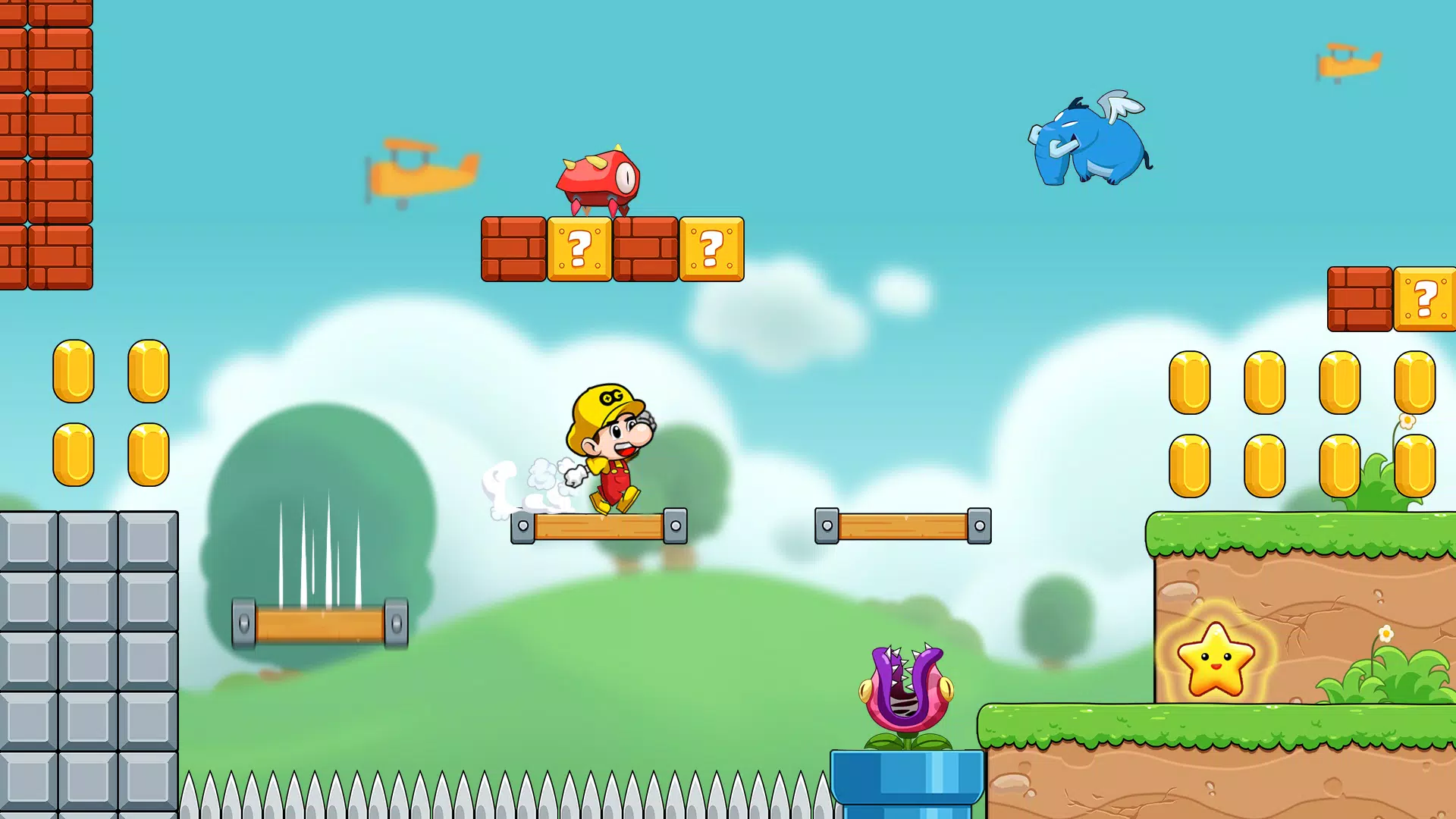 Bean’s World Super: Run Games ภาพหน้าจอ 0