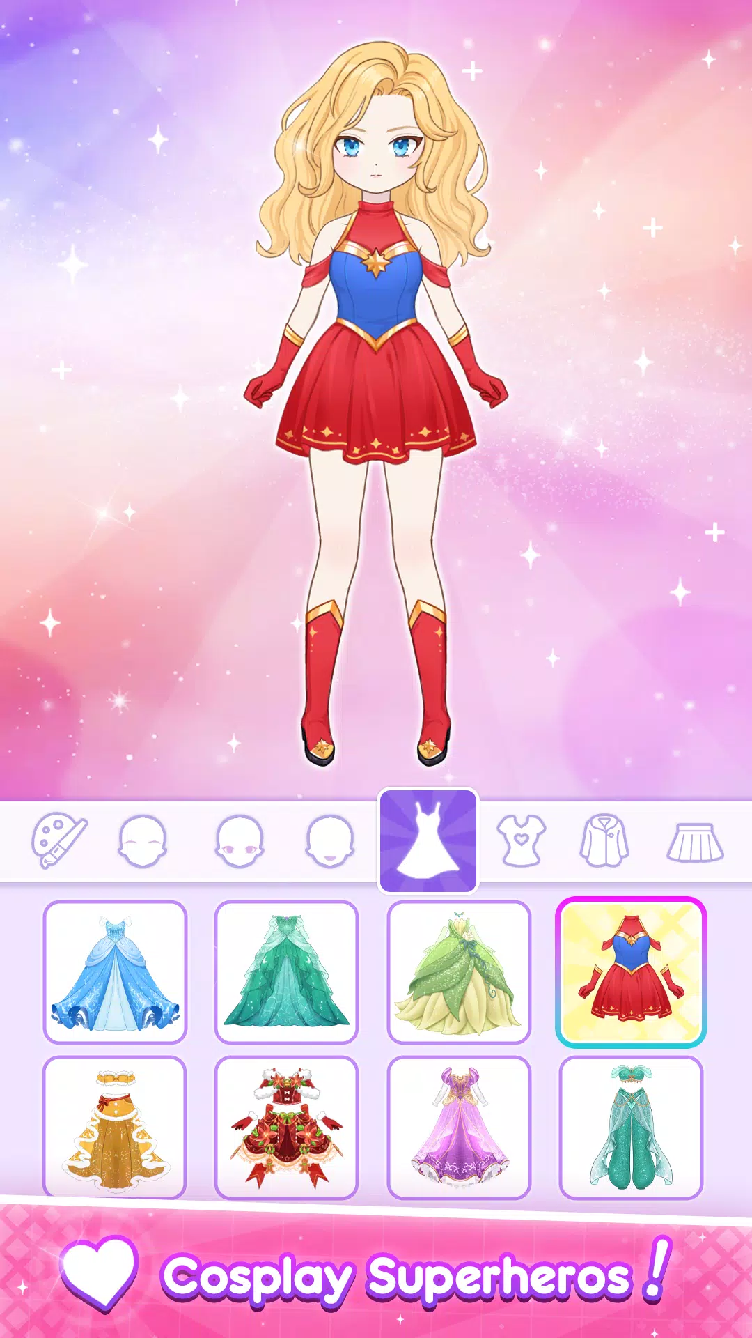 Anime Dress Up - Doll Dress Up スクリーンショット 0