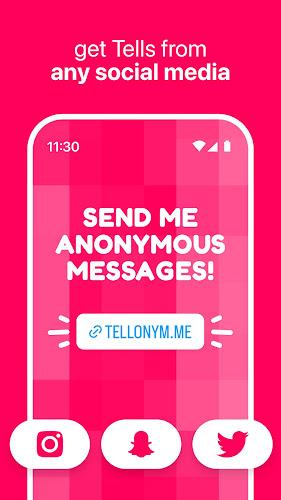 Tellonym: anonymous questions スクリーンショット 1