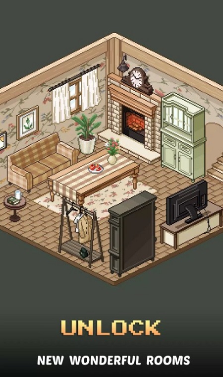 Pixel Art: Color Rooms 스크린샷 2