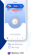 VPN Russia - Get Russia IP Captura de pantalla 1
