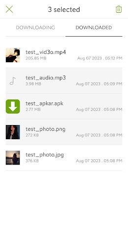 Download Manager For Android ဖန်သားပြင်ဓာတ်ပုံ 0