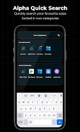 Alpha Hybrid Launcher 4D theme Schermafbeelding 2