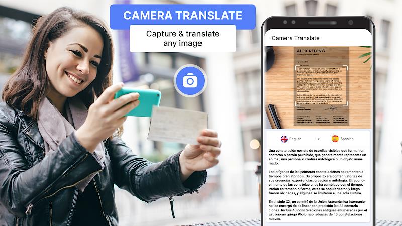 Translate Voice Translator App ဖန်သားပြင်ဓာတ်ပုံ 2