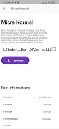 Russian Fonts Schermafbeelding 2