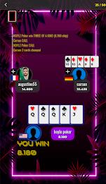 Hoyle Poker: 5 Card Online應用截圖第1張