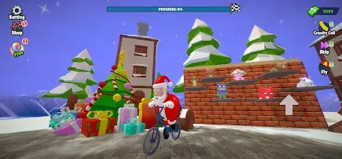 Santa Bike Master Screenshot 0