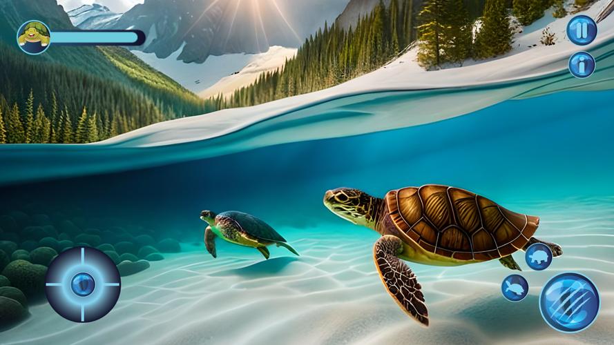 Ocean turtle tortoise Sea Game Captura de pantalla 0