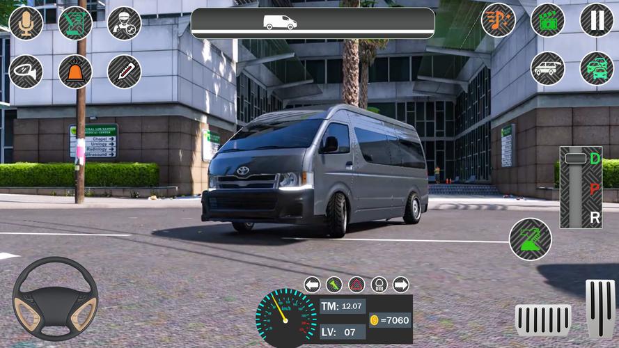 Dubai Van Simulator Car Games Captura de pantalla 1