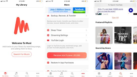 Musi : Simple Music Streaming Advice স্ক্রিনশট 0