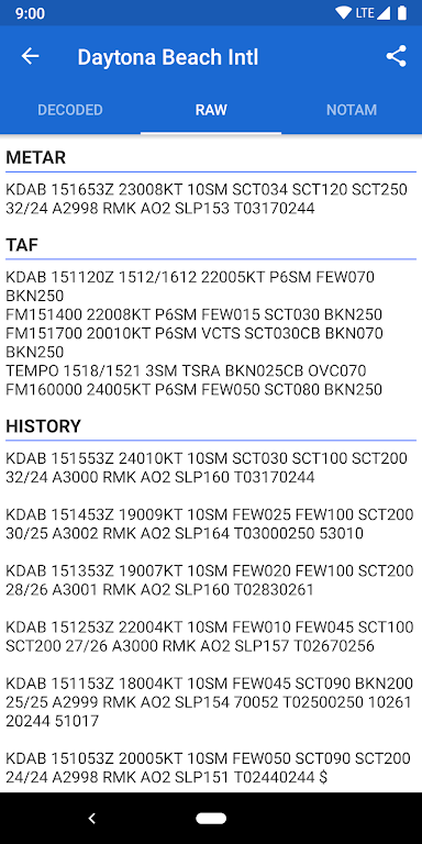 Avia Weather – METAR & TAF Mod 스크린샷 2
