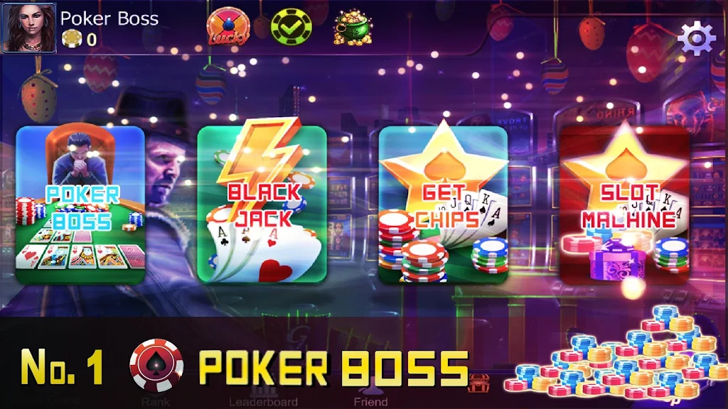 Poker Boss: Texas Holdem Offline Screenshot 0