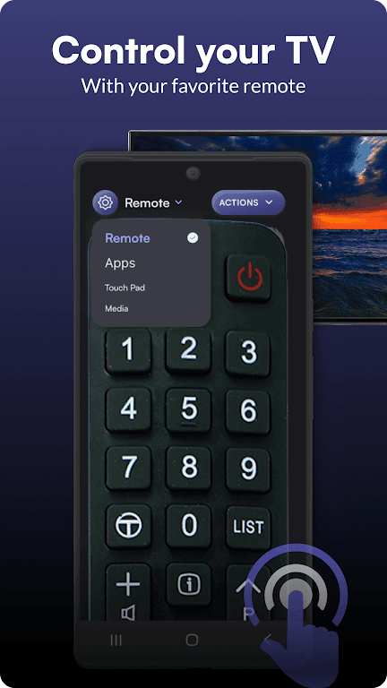 Remote control for TCL TVs স্ক্রিনশট 1