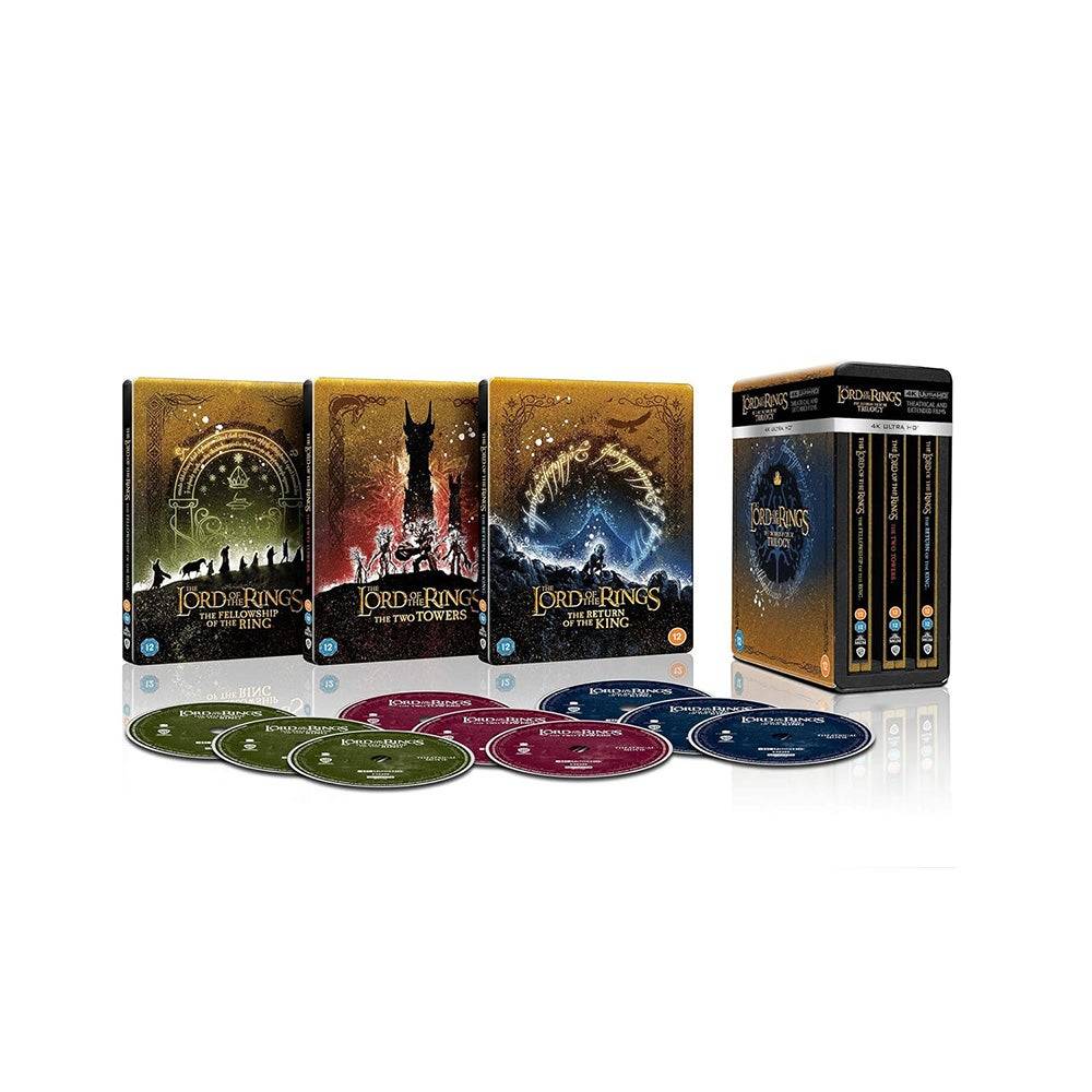 “指環王4K Steelbook收藏：預訂現在開放”