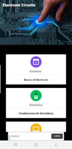 Electronics Circuits Capture d'écran 1