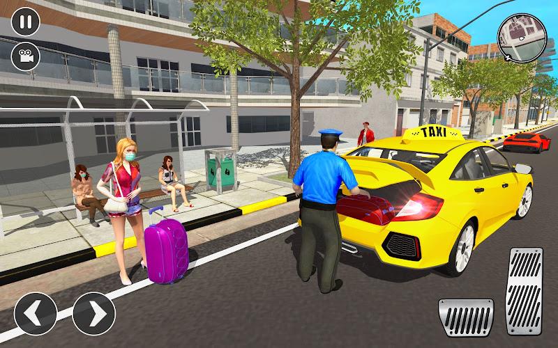 Open World Taxi Sim 2023 Captura de tela 2