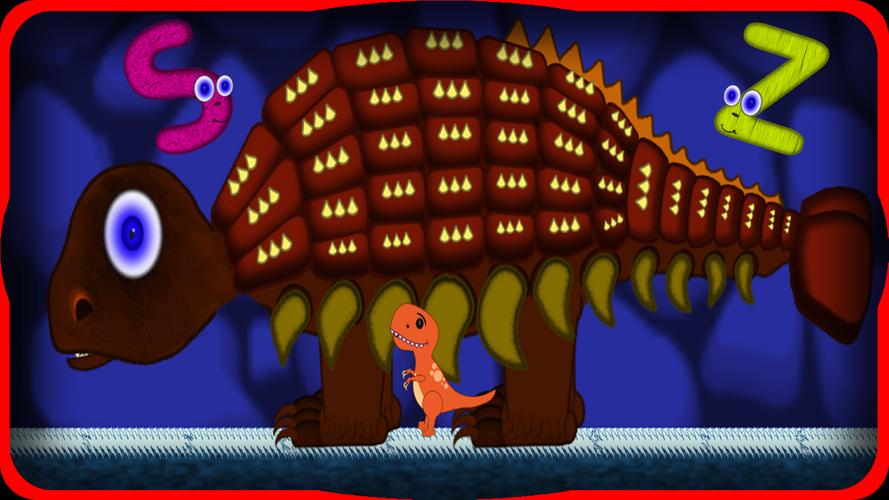 Dino ABC and puzzles ဖန်သားပြင်ဓာတ်ပုံ 0