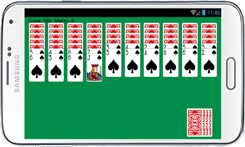 Spider Solitaire Free Game Fun ภาพหน้าจอ 1
