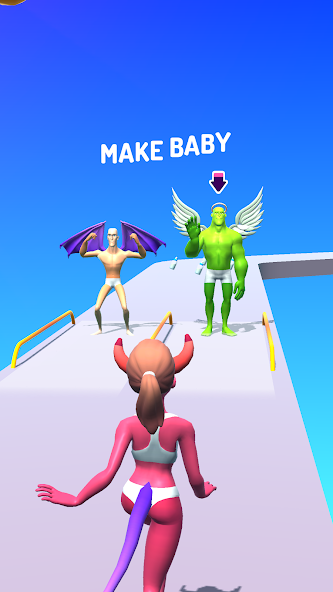 Fairy Rush: Genetic Fusion Mod स्क्रीनशॉट 2