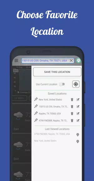 Dark Sky Tech Weather App應用截圖第2張