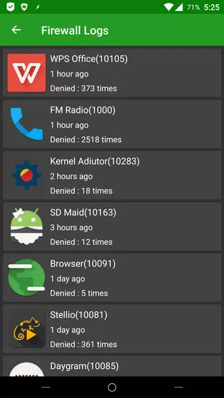 AFWall+ (Android Firewall +) स्क्रीनशॉट 0