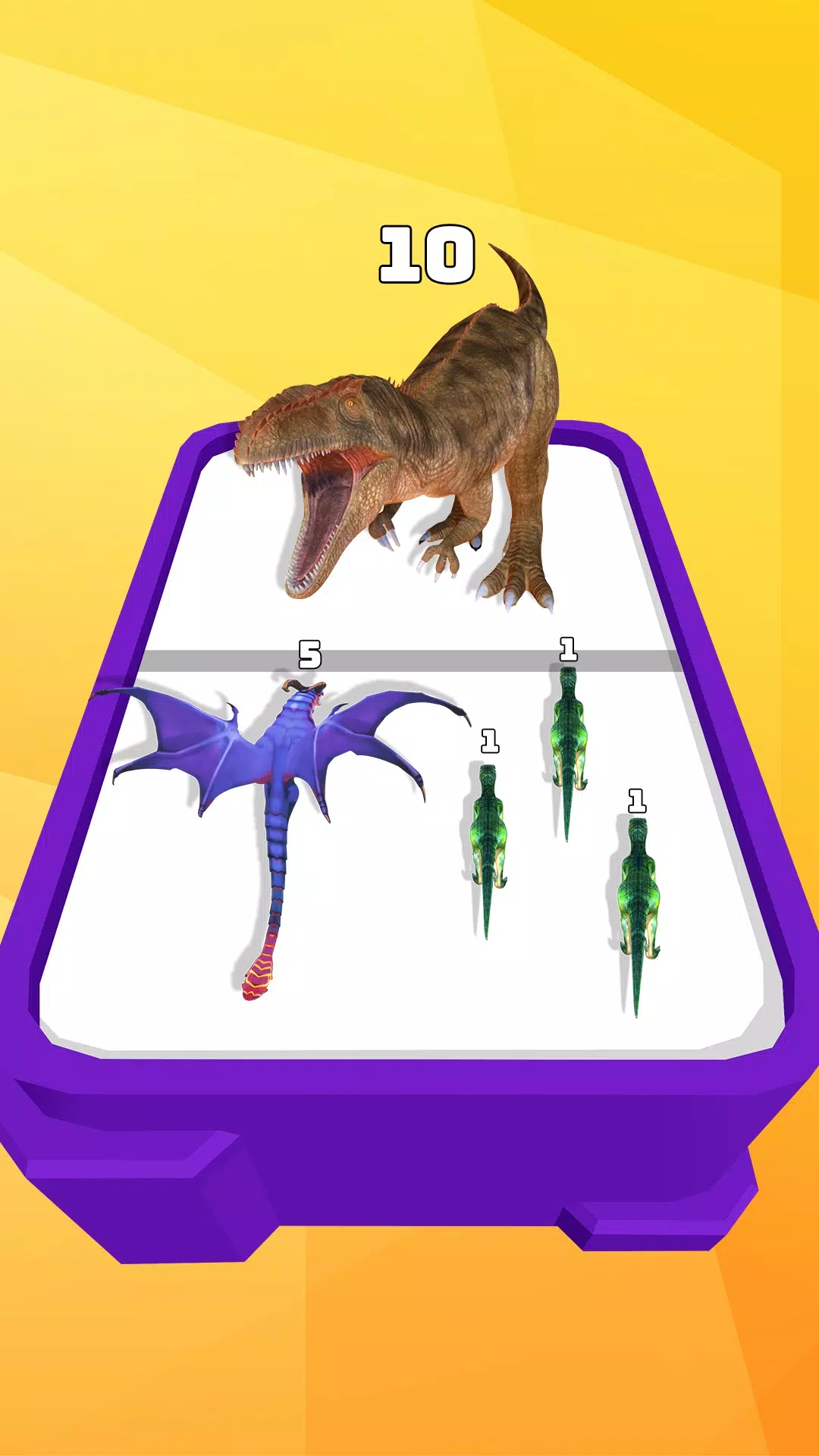 Schermata Merge Dinosaurs 2