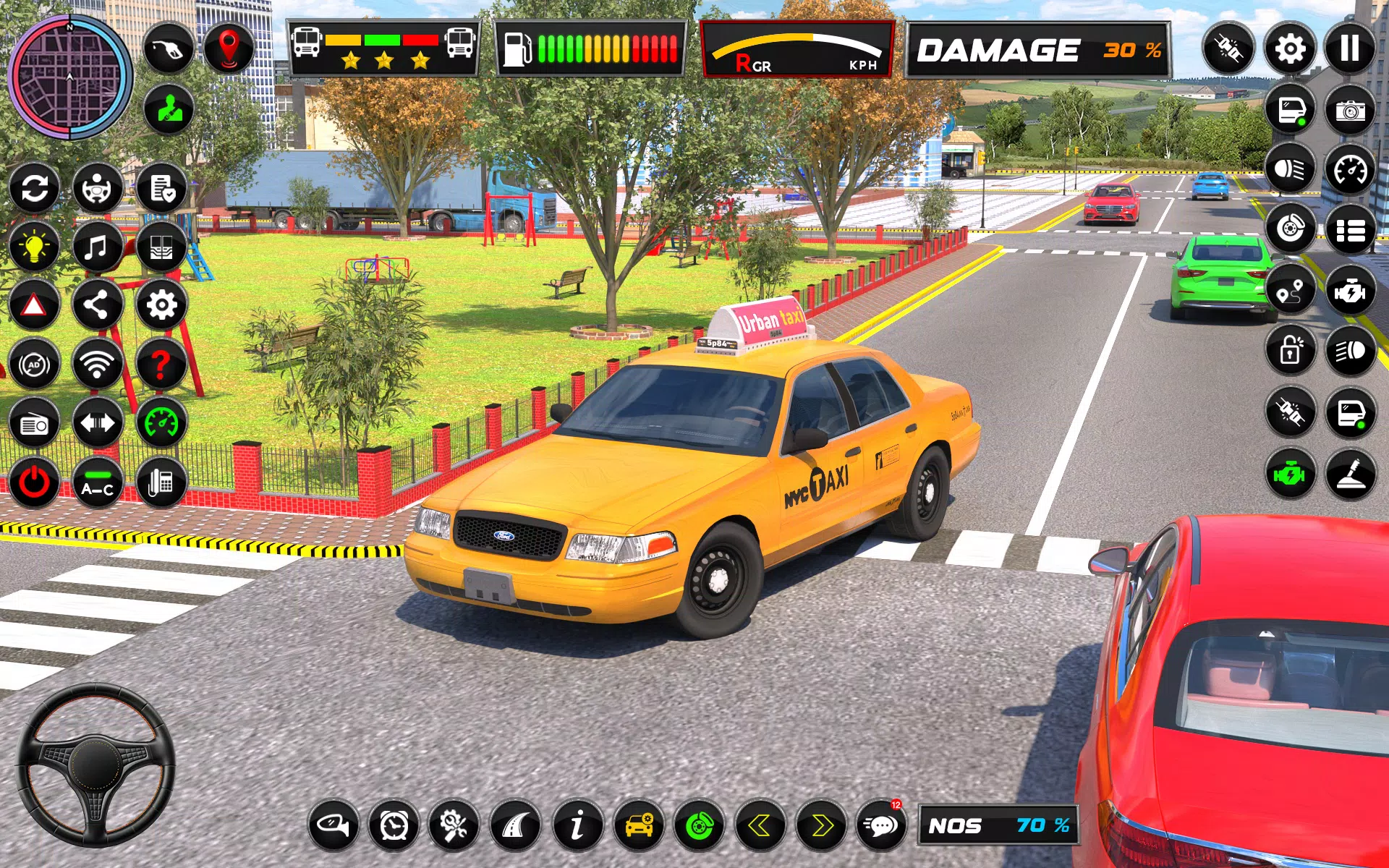 Taxi Simulator USA: City Drive Captura de tela 2