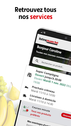 Intermarché – courses en ligne Captura de pantalla 0