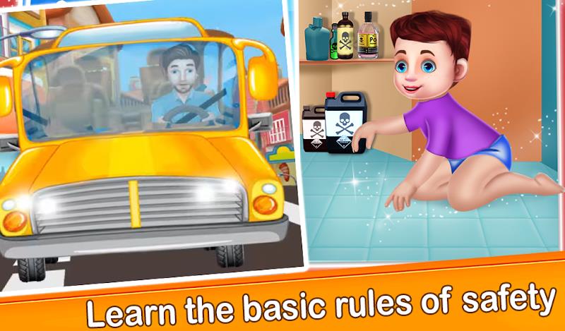 Child Safety Basic Rules games應用截圖第0張