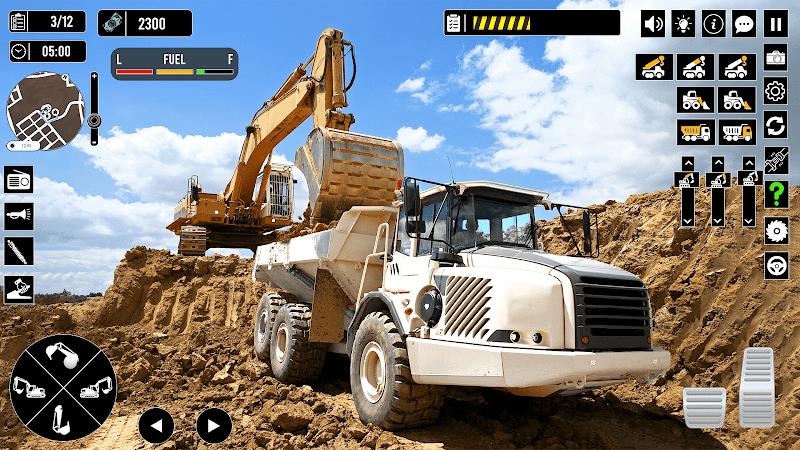 Construction Game: Truck Games Zrzut ekranu 1