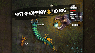 Insatiable.io -Slither Snakes ภาพหน้าจอ 1