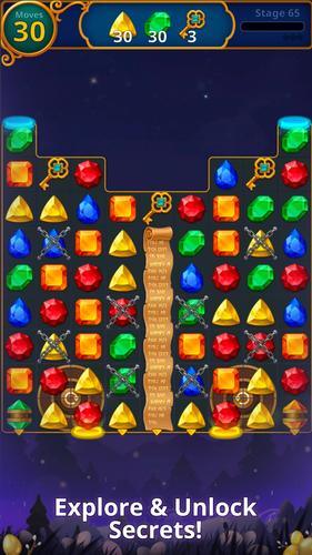 Jewels Magic: Mystery Match3 Скриншот 2