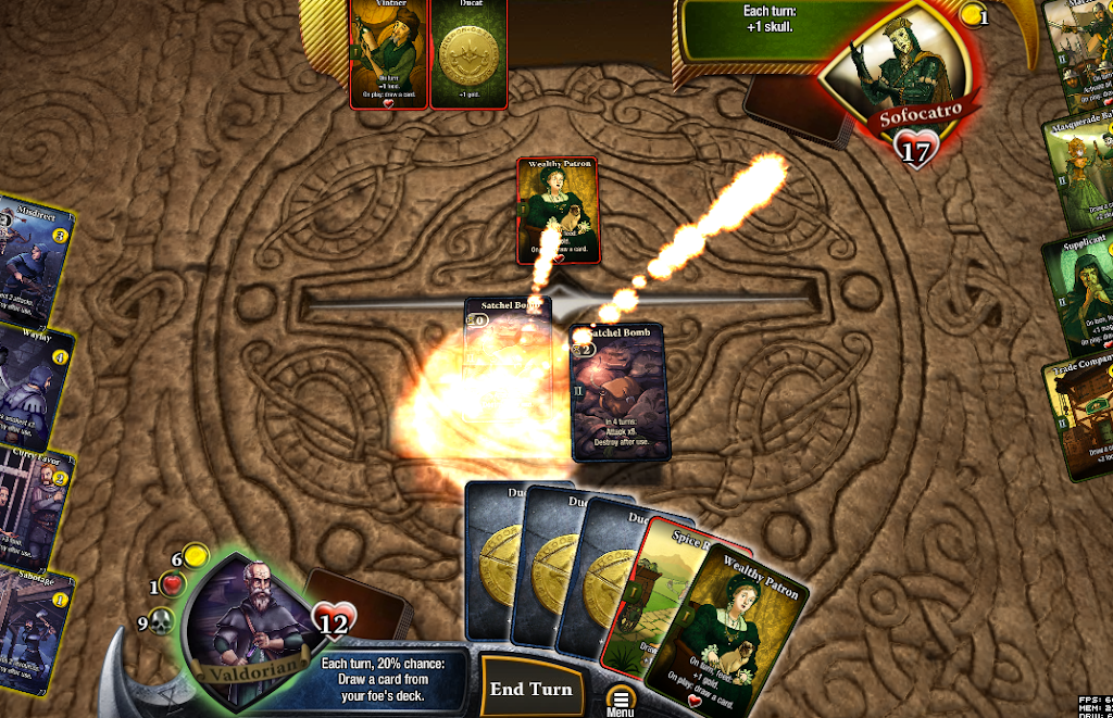 War of Omens Deck Builder Collectible Card Game Captura de tela 2