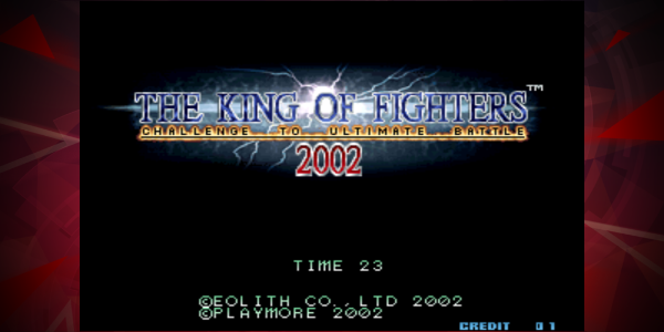 KOF 2002 ACA NEOGEO スクリーンショット 0