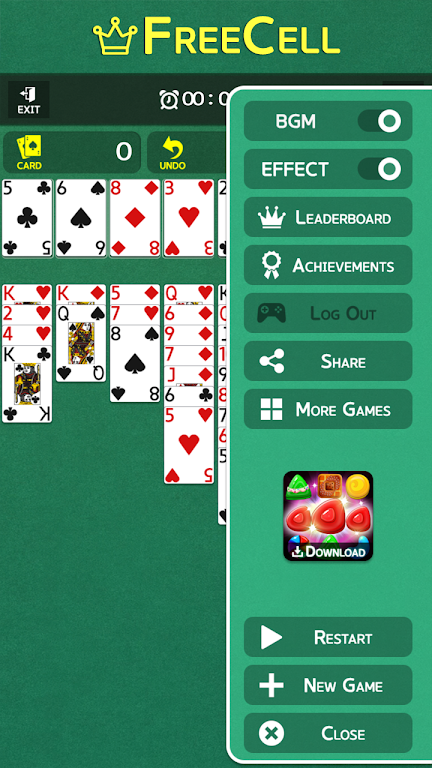 FreeCell - Classic Card Game應用截圖第3張