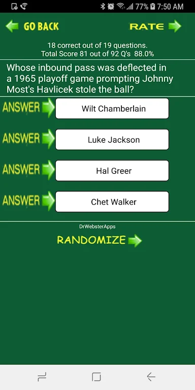 Trivia & Schedule Celtics fans Schermafbeelding 3