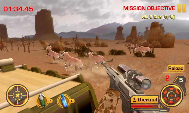 Wild Hunter 3D Mod ဖန်သားပြင်ဓာတ်ပုံ 0