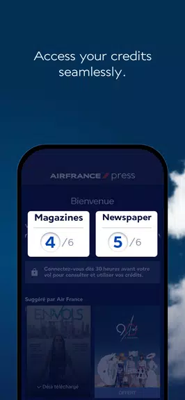 Air France Press Screenshot 2