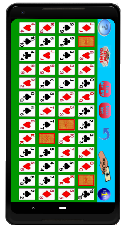 Differerent Solitaire game Schermafbeelding 0