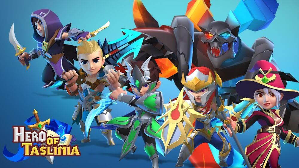 Hero of Taslinia – Epic RPG ภาพหน้าจอ 1